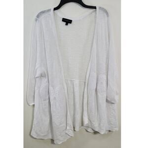 Lane Bryant Shirt Womens Size 18/20 Boho Cottagecore Beach Coastal Cowgirl Shirt